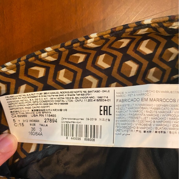 Mango MNG SUIT Skinny Trouser in Geometric Print - Picture 7 of 7